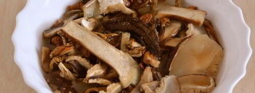 жареная картошка с белыми грибами. Шаг 3