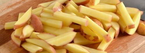 жареная картошка с белыми грибами. Шаг 5