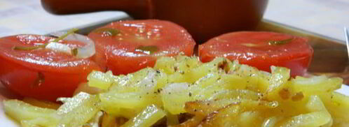 жареная картошка с салом. Шаг 4