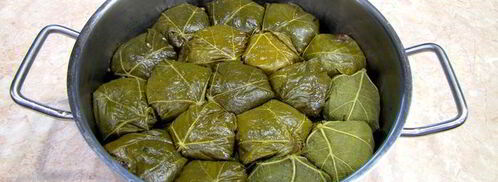 долма — голубцы в виноградных листьях. Шаг 5