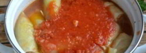 голубцы, фаршированные мясом и рисом. Шаг 10