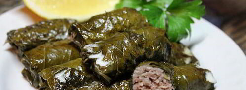 голубцы из виноградных листьев. Шаг 4