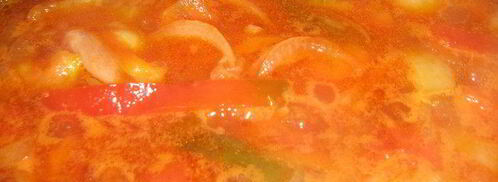 голубцы ленивые паровые под овощным соусом. Шаг 4