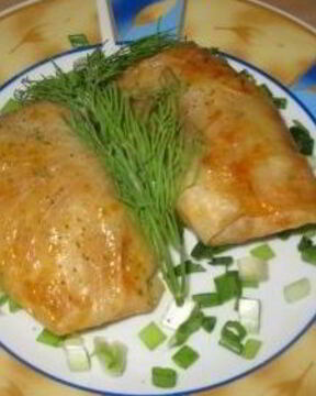 Голубцы овощные в кастрюле