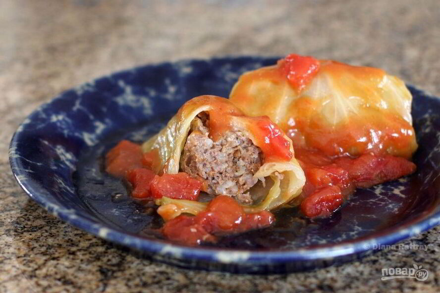 Рецепт голубцов с фаршем