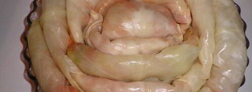 голубцы с фасолью в томатном соусе. Шаг 4