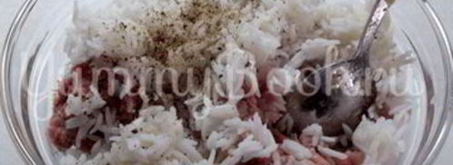 голубцы с мясом и рисом. Шаг 6