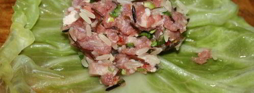 голубцы со свининой, запеченные в томатной заливке. Шаг 4