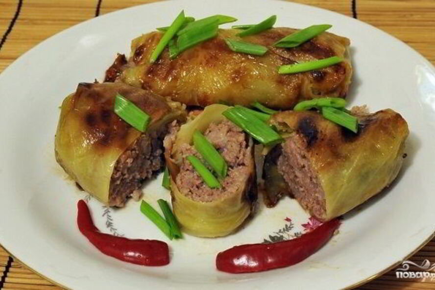 Рецепт голубцов жареных