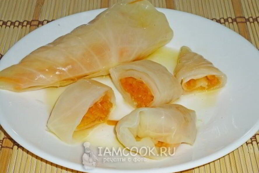 Рецепт квашеных голубцов с морковью