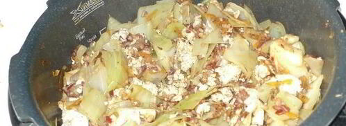 ленивые голубцы с куриным фаршем в мультиварке. Шаг 8