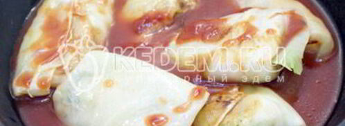 постные голубцы. Шаг 10