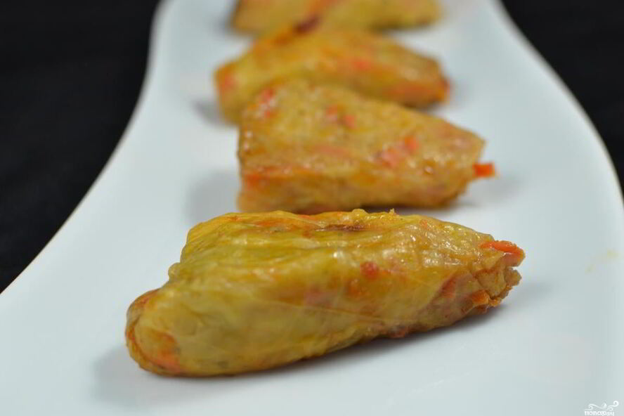 Рецепт вегетарианских голубцов