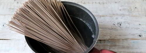 гречневая лапша с курицей и овощами. Шаг 8