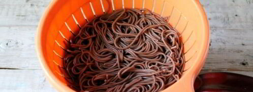 гречневая лапша с курицей и овощами. Шаг 9