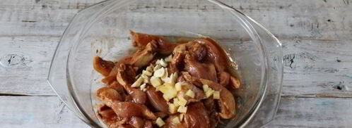 гречневая лапша с курицей и овощами. Шаг 10