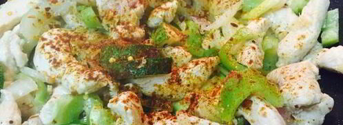 гречневая лапша соба с курицей и овощами. Шаг 11