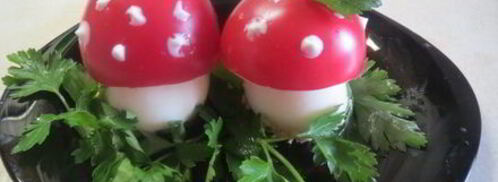 фаршированные грибочки. Шаг 8