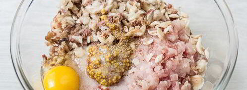 фаршированные шампиньоны с курицей. Шаг 2