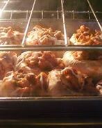 Грибы, фаршированные чоризо