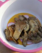 Грибы на гриле