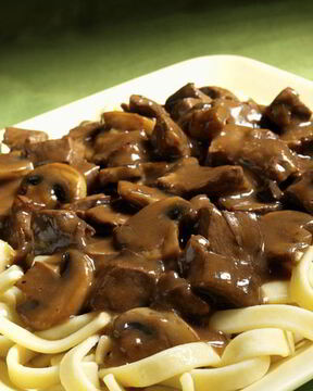 Грибы на сковороде