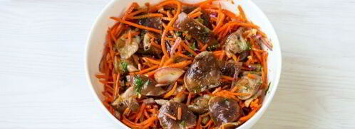 грибы по-корейски. Шаг 16