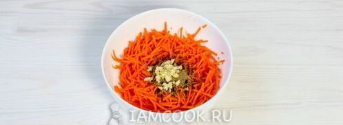 грибы по-корейски. Шаг 11