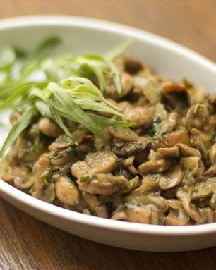 Грибы с тархуном