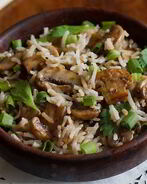 Грибы шампиньоны жареные