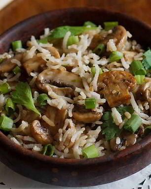 Грибы шампиньоны жареные