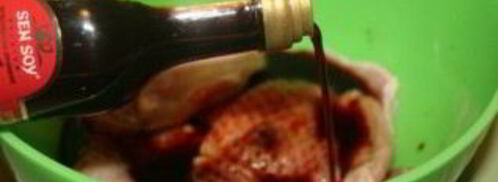 грибы со свининой в духовке. Шаг 2