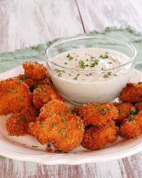 Грибы в панировке