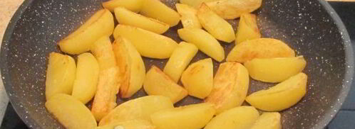 маслята жареные с картошкой. Шаг 9