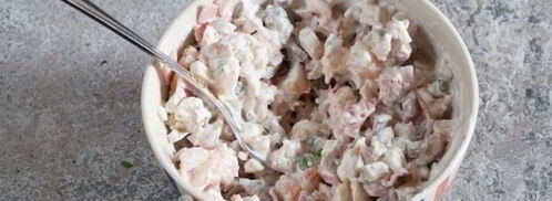 шампиньоны, фаршированные креветками. Шаг 5