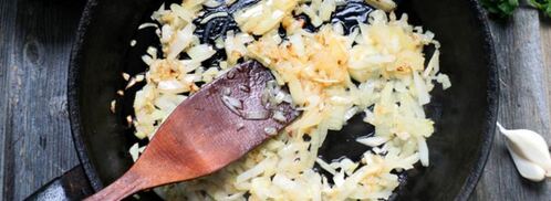 шампиньоны королевские в сметанном соусе. Шаг 3