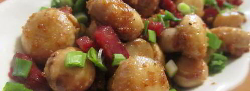 шампиньоны с чесноком. Шаг 5