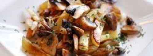 шампиньоны с картошкой. Шаг 6