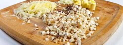 шампиньоны в беконе в духовке. Шаг 2