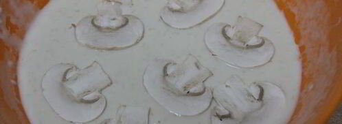 шампиньоны в хрустящем кляре. Шаг 4