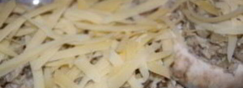 запеченные грибы с фаршем в духовке. Шаг 7