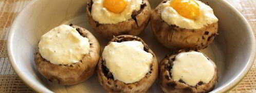 запеченные шампиньоны. Шаг 4