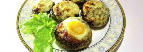 запеченные шампиньоны. Шаг 5