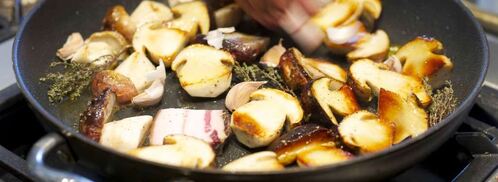 жареные боровики. Шаг 2