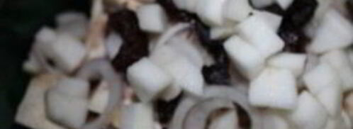 жареные грибы со свининой. Шаг 5