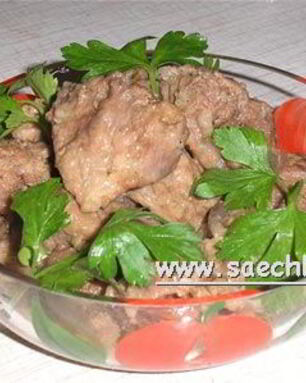 Гуляш из говядины