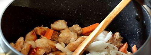 гуляш из куриного филе. Шаг 5