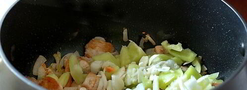 гуляш из куриного филе. Шаг 6