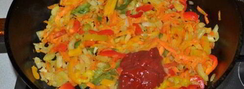 гуляш из курицы. Шаг 5