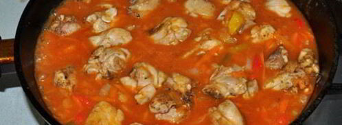 гуляш из курицы. Шаг 7